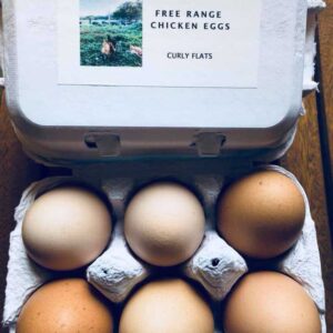 Curly Flats free range chicken eggs